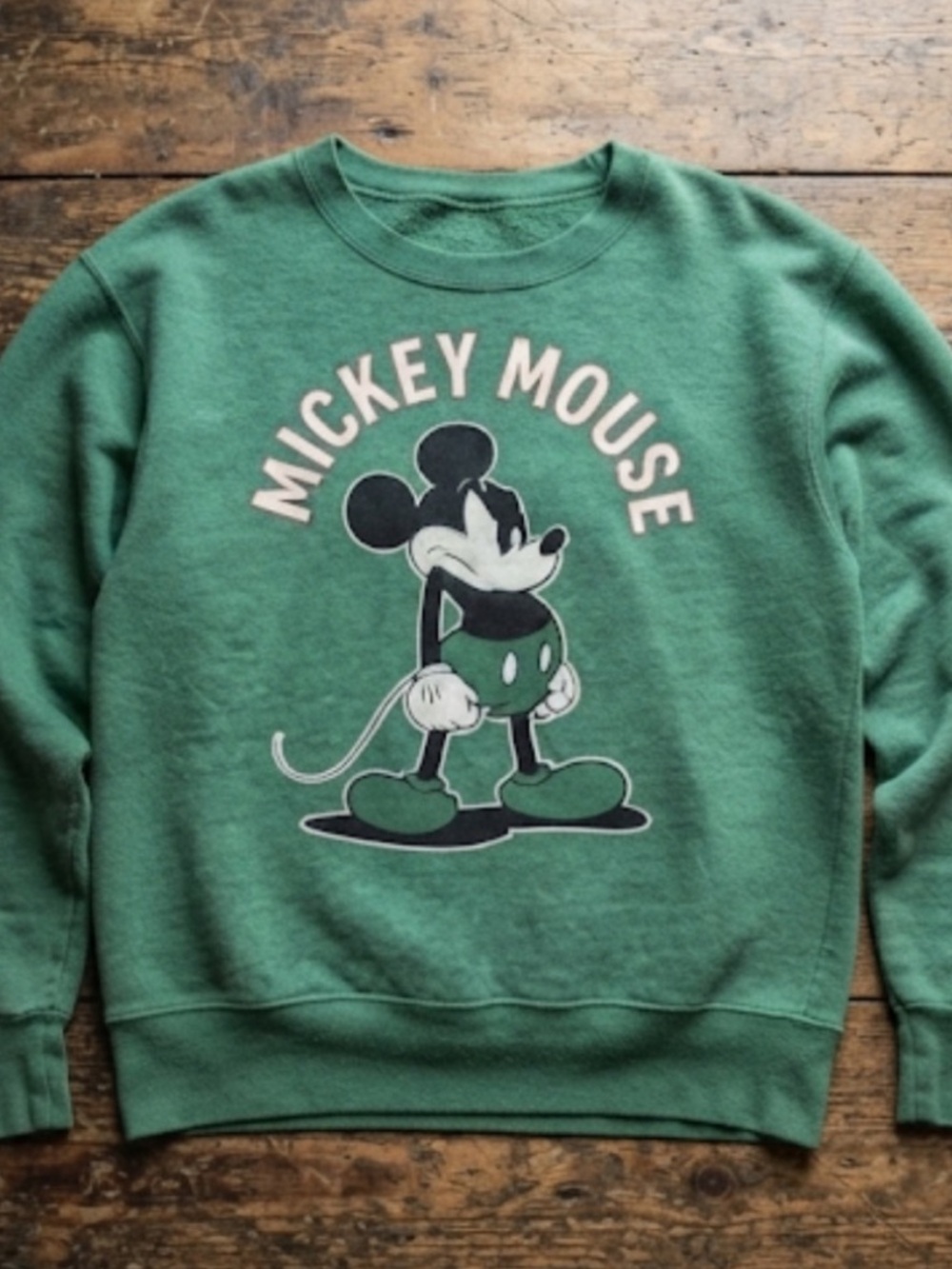 Mickey Mouse Green Crewneck sweatshirt